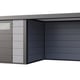 Telluria Classico Lounge Small 2424 Metal Garden Room in Light Grey