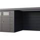 Telluria Classico Lounge Small 2724 Metal Garden Room in Anthracite