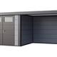 Telluria Classico Lounge Small 2724 Metal Garden Room in Light Grey