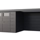 Telluria Classico Lounge Small 3024 Metal Garden Room in Anthracite