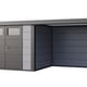 Telluria Classico Lounge Small 3024 Metal Garden Room in Light Grey