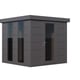 Telluria Luminato 2424 Metal Garden Building in Anthracite