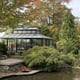 Janssens Kathedral orangery greenhouse in a garden