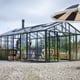 Black Janssens Master greenhouse lifestyle view