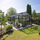 Janssens Master Victorian black greenhouse lifestyle view