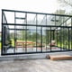 Janssens Modern pent roof greenhouse garden room