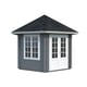 Palmako Hanna 3m x 3m Corner Log Cabin with Painted Finish