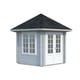 Palmako Hanna 3m x 3m Corner Log Cabin White Dip
