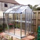 4x6 Eden Birdlip Greenhouse Toughened Glass