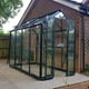 4x8 Green Halls Cotswold Birdlip Greenhouse Toughened Glass