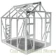 6 foot wide Elite Titan Greenhouse in Silver