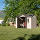 Lifetime 10x8 Plastic Shed Front Doors Closed