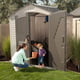 Lifetime 7x7 Plastic Shed Assembly Doors