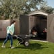 Lifetime 7x7 Plastic Shed Garden With Equipment