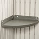 Lifetime 7x7 Plastic Shed Interior Corner Shelf