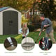 Lifetime 7x4.5 Plastic Shed Feature Icons Detail