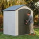 Lifetime 7x4.5 Plastic Shed Garden Assembly