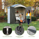 Lifetime 7x4.5 Plastic Shed Garden Lifestyle Tools