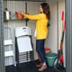 Lifetime 7x4.5 Plastic Shed Interior Shelving Woman