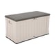 Lifetime 439 Litre Plastic Outdoor Storage Box Desert Sand Product View
