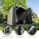 Lifetime 7x7 Plastic Shed Feature Icons
