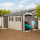 Lifetime 17.5x8 Plastic Shed Interior Mower