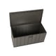 Lifetime 568 Litre Plastic Outdoor Storage Box Brown Open Empty