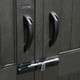 Lifetime 7x9.5 Plastic Shed Door Handles Detail