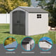 Lifetime 7x9.5 Plastic Shed Feature Icons