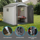 Lifetime 7x9.5 Plastic Shed Interior Workbench