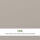Lifetime 7x12 Plastic Shed Colour Swatch Tan
