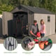 Lifetime 8x12.5 Plastic Shed Interior With Equipment