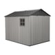 Lifetime 7x9.5 Plastic Shed Front Angle