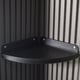 Lifetime 7x9.5 Plastic Shed Interior Corner Shelf