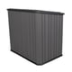 Lifetime Horizontal Plastic Outdoor Storage Unit End View