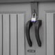Lifetime Horizontal Plastic Outdoor Storage Unit Handle Detail Two