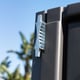 Lifetime 8x17.5 Plastic Shed Door Lock Exterior