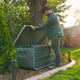 Lifetime 515 Litre Plastic Outdoor Storage Box Storm Dust Assembly Man