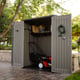 Lifetime Utility Plastic Storage Shed Doors Open Storage
