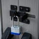 Lifetime Utility Plastic Storage Shed Door Handles Detail