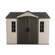 Lifetime 10x8 Plastic Shed Front Angle