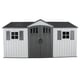 Lifetime 15x8 Plastic Shed Front Doors Closed