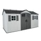 Lifetime 15x8 Plastic Shed Front View