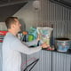 Lifetime 15x8 Plastic Shed Interior Loading Man