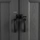 Lifetime 15x8 Plastic Shed Door Lock Detail