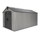 Lifetime 15x8 Plastic Shed Doors Open Interior