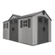 Lifetime 15x8 Plastic Shed Front Doors Closed