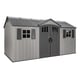 Lifetime 15x8 Plastic Shed Front View