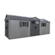 Lifetime 20x8 Plastic Shed Front View Two