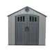 Lifetime 20x8 Plastic Shed Front Window Angle